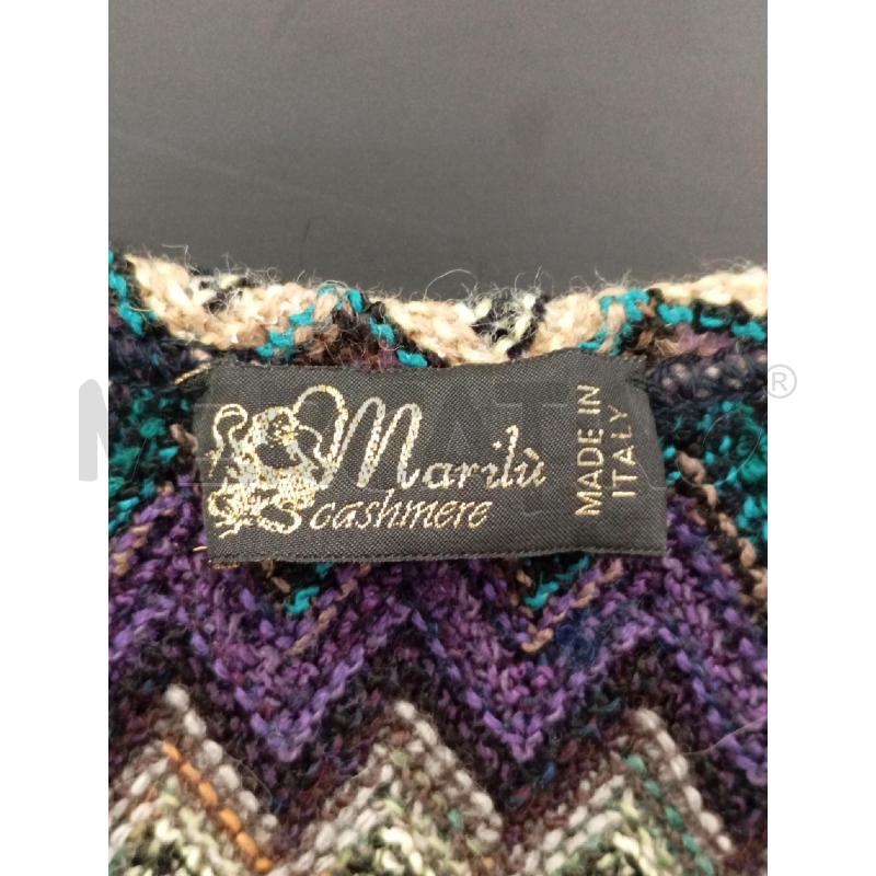 GILET D MARILÙ CASMERE MULTICOLOR  | Mercatino dell'Usato Roma viale tirreno 4