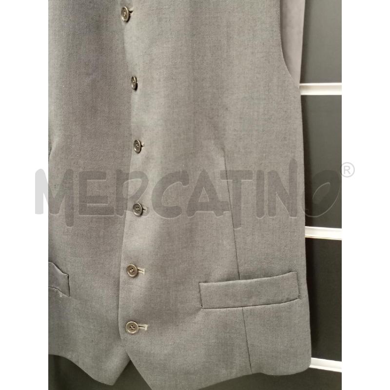 GILET UOMO EREDI PISANO GRI | Mercatino dell'Usato Roma viale tirreno 3