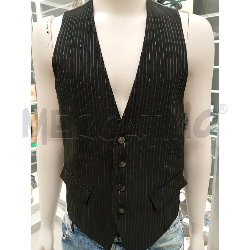 GILET U CARLO PIGNATELLI CERIMONIA NERO | Mercatino dell'Usato Roma viale tirreno 1