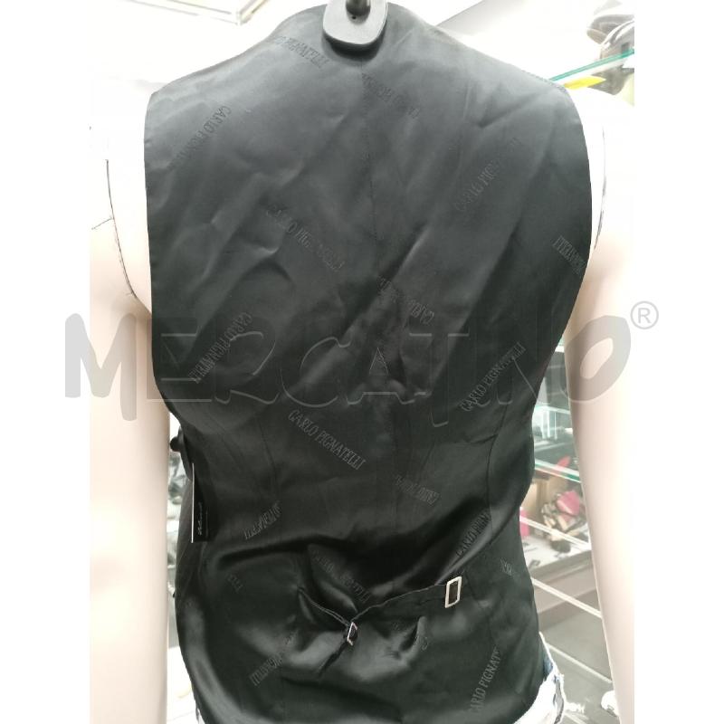 GILET U CARLO PIGNATELLI CERIMONIA NERO | Mercatino dell'Usato Roma viale tirreno 2