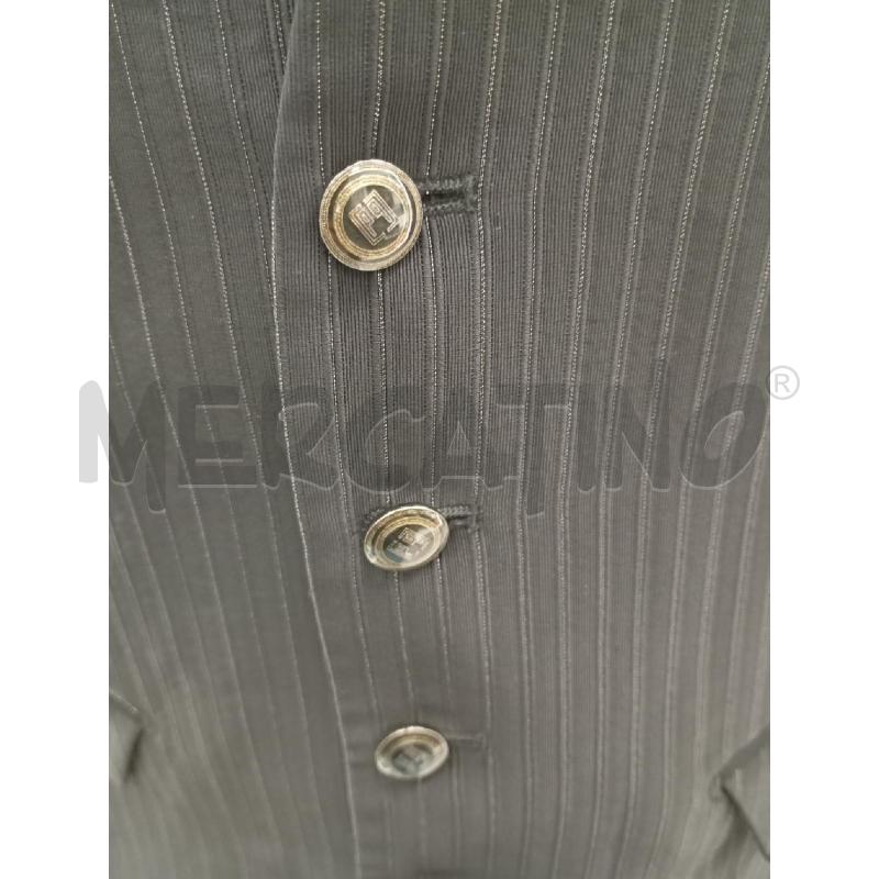 GILET U CARLO PIGNATELLI CERIMONIA NERO | Mercatino dell'Usato Roma viale tirreno 4