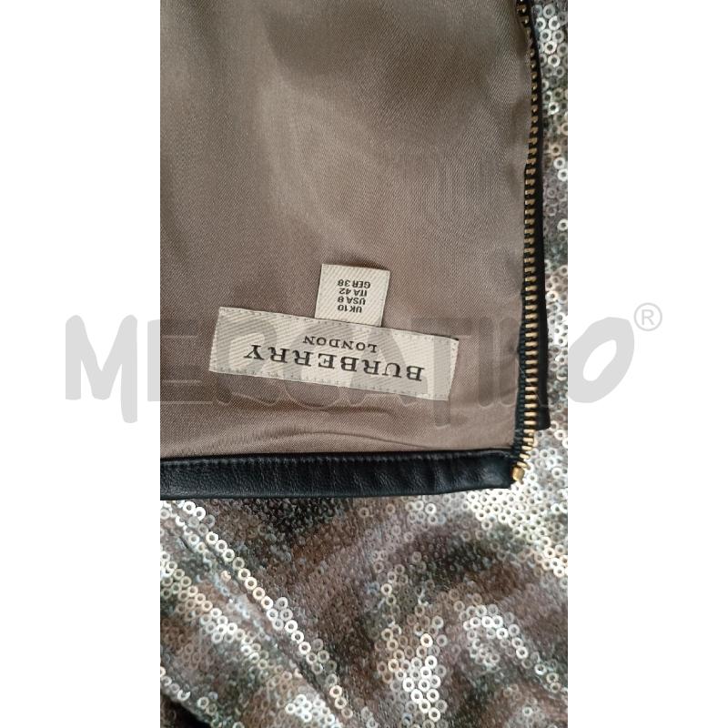 GONNA BURBERRY PAILLETTES RIGHE BE VE  | Mercatino dell'Usato Roma viale tirreno 4