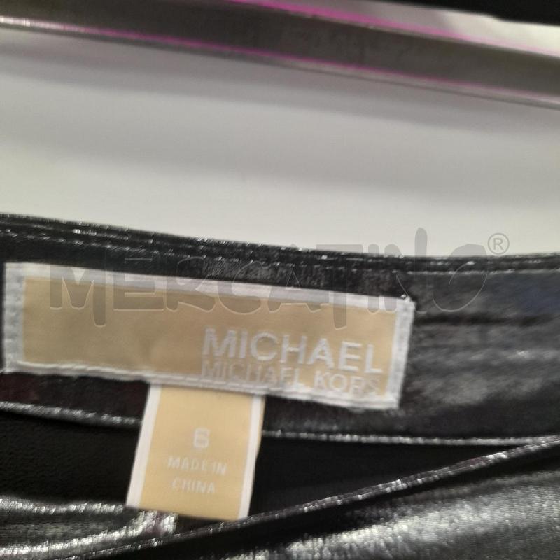 GONNA MICHAEL KORS ARGENTO METALLIZZATO AMPIA | Mercatino dell'Usato Roma viale tirreno 3
