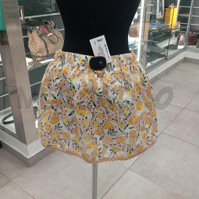 GONNA TWINSET BIANCO FANTASIA POSITANO  | Mercatino dell'Usato Roma viale tirreno 2