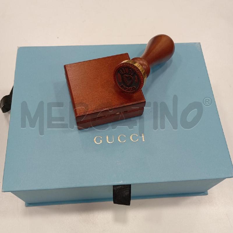 GUCCI BOX TIMBRO E INCHIOSTRO  | Mercatino dell'Usato Roma viale tirreno 2