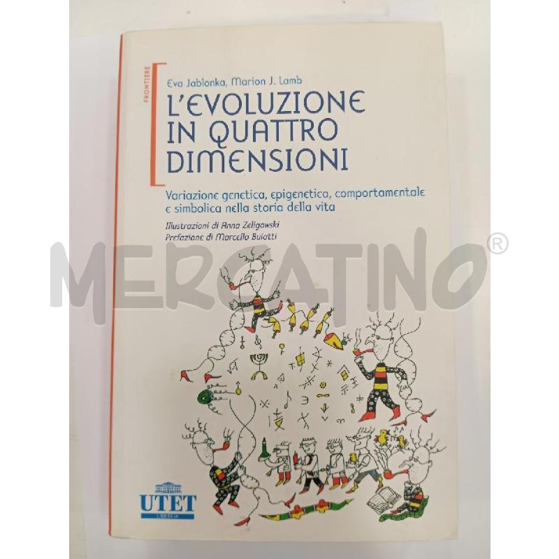 JABLONKA L'EVOLUZIONE IN QUATTRO DIMENSIONI | Mercatino dell'Usato Roma viale tirreno 1