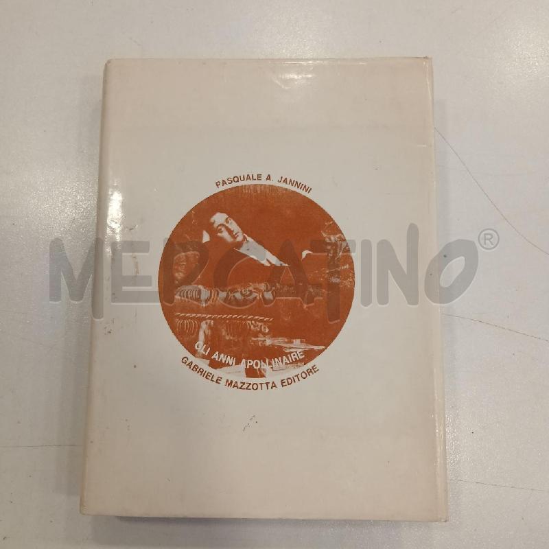 JANNINI GLI ANNI APOLLINAIRE | Mercatino dell'Usato Roma viale tirreno 1