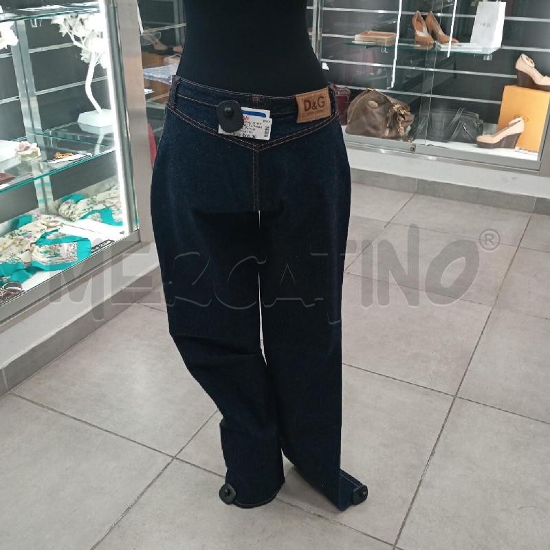 JEANS D DOLCE & GABBANA SCURO  | Mercatino dell'Usato Roma viale tirreno 2