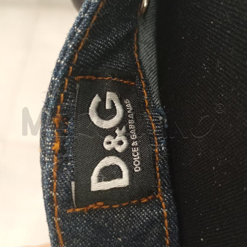 JEANS D DOLCE & GABBANA SCURO  | Mercatino dell'Usato Roma viale tirreno 4