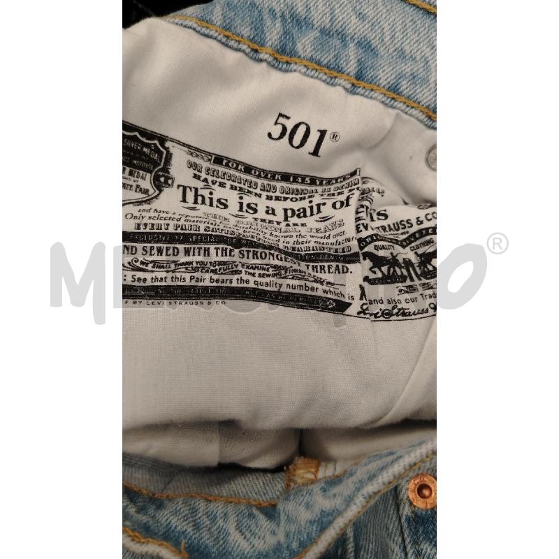JEANS U LEVIS 501 BOTT FRONT  | Mercatino dell'Usato Roma viale tirreno 3