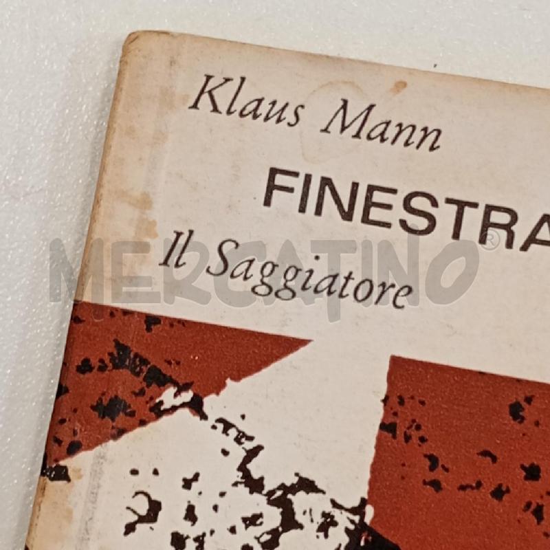 K.MANN FINESTRA CON LE SBARRE SAGGIATORE 1962 | Mercatino dell'Usato Roma viale tirreno 3