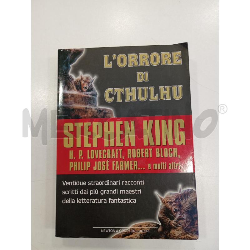 KING E ALTRI L'ORRORE DI CTHULHU  | Mercatino dell'Usato Roma viale tirreno 1