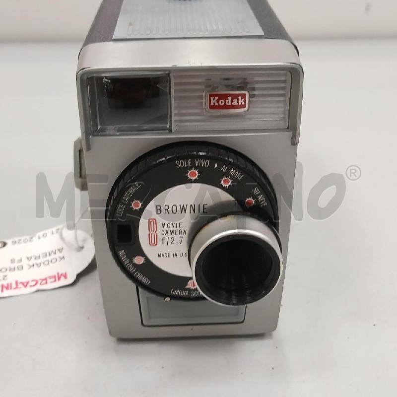KODAK BROWNIE MOVIE CAMERA F8 | Mercatino dell'Usato Roma viale tirreno 1