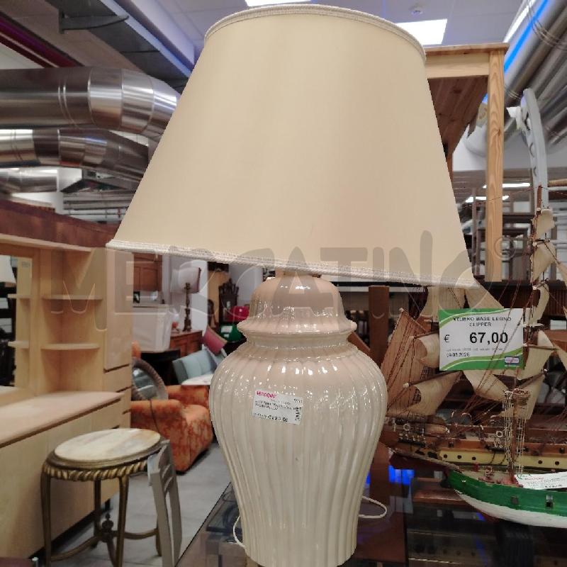 LAMPADA CERAMICA TOMMASO BARBI ANNI '70 | Mercatino dell'Usato Roma viale tirreno 1