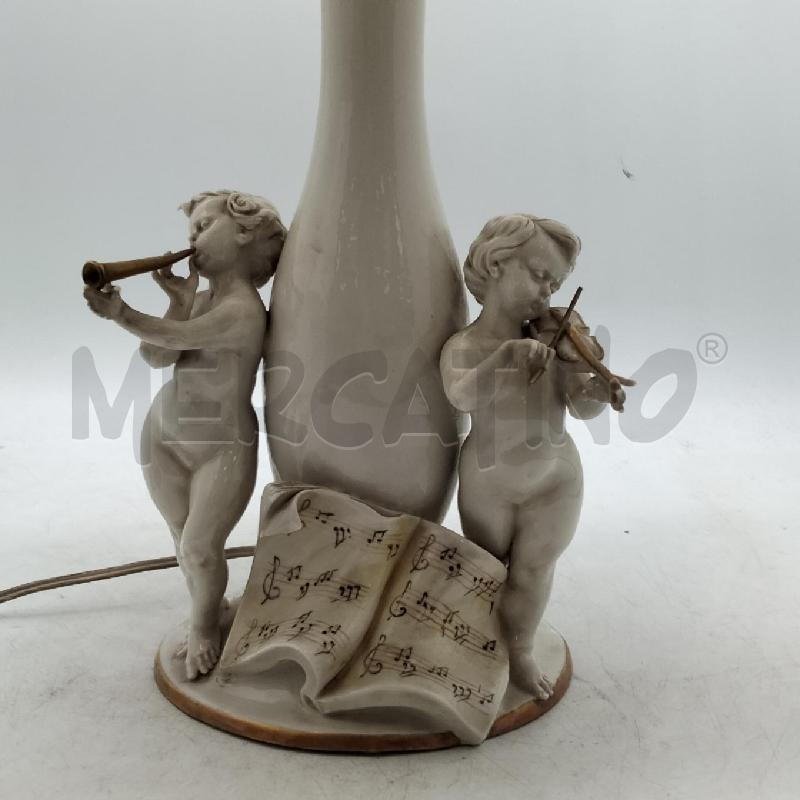 LAMPADA CER CAPODIMONTE A FIRMA G PELLATI | Mercatino dell'Usato Roma viale tirreno 1