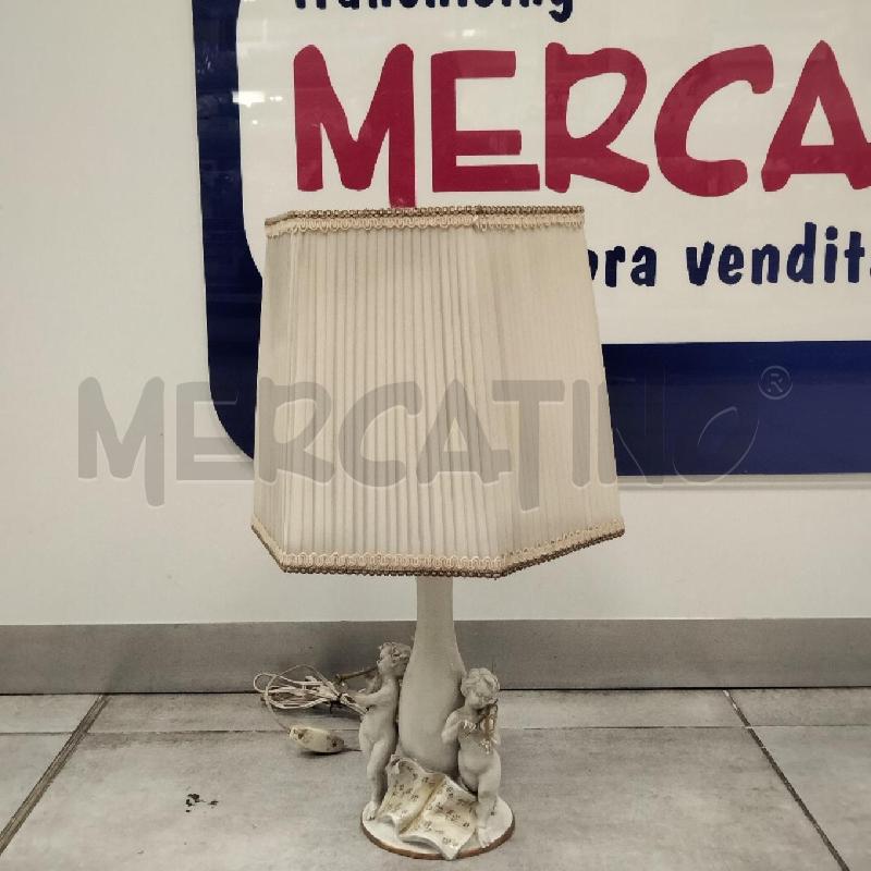 LAMPADA CER CAPODIMONTE A FIRMA G PELLATI | Mercatino dell'Usato Roma viale tirreno 2