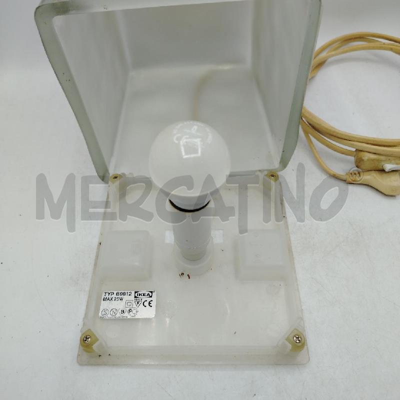 LAMPADA DA TAVOLO IKEA ICE CUBE  | Mercatino dell'Usato Roma viale tirreno 4
