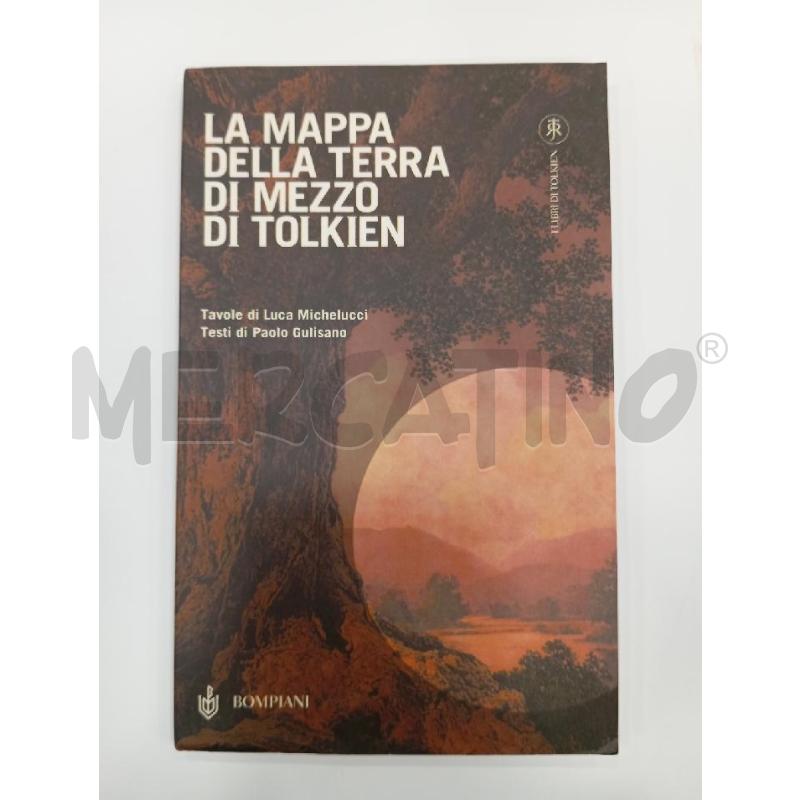 LA MAPPA DELLA TERRA DI MEZZO DI TOLKIEN | Mercatino dell'Usato Roma viale tirreno 1