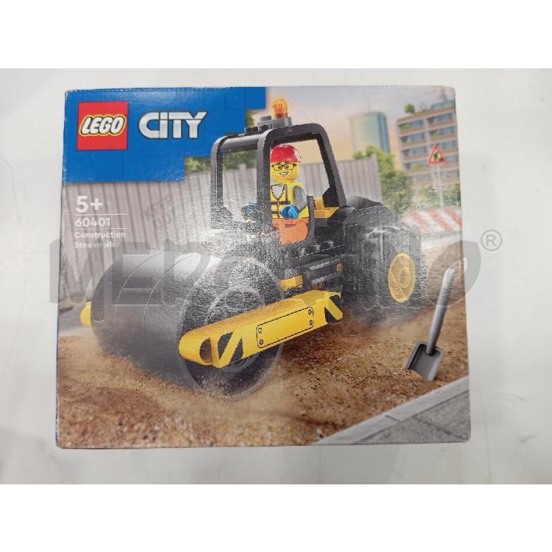 LEGO CITY 60401 CONSTRUCTION STREAMROLLER | Mercatino dell'Usato Roma viale tirreno 1