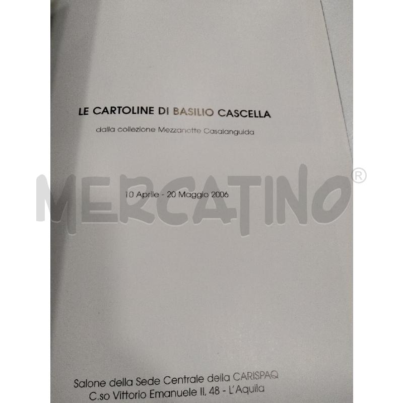 LE CARTOLINE DI BASILIO CASCELLA  | Mercatino dell'Usato Roma viale tirreno 2