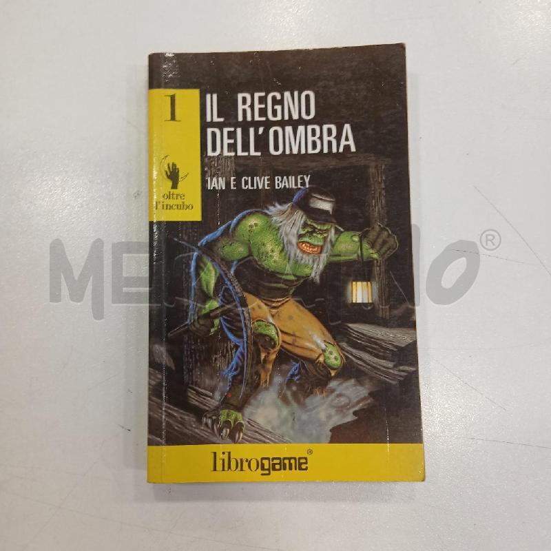 LIBROGAME BAILEY IL REGNO DELL'OMBRA | Mercatino dell'Usato Roma viale tirreno 1