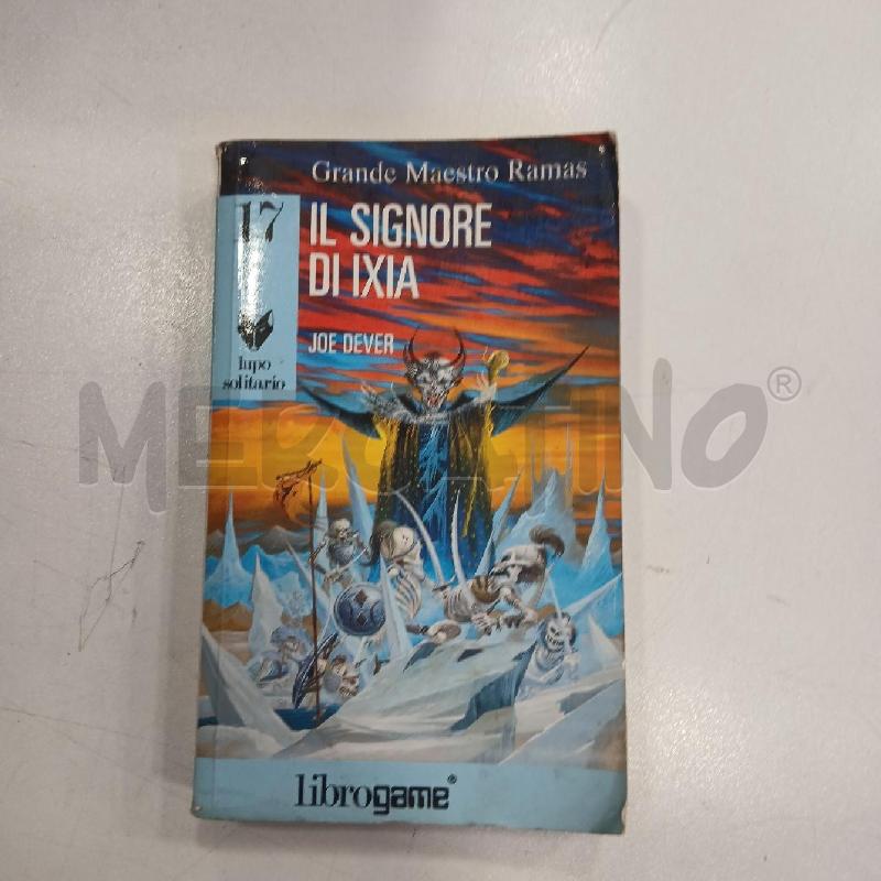 LIBROGAME DEVER IL SIGNORE DI IXIA | Mercatino dell'Usato Roma viale tirreno 1