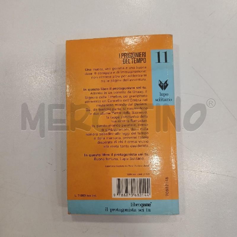 LIBROGAME DEVER I PRIGIONIERI DEL TEMPO | Mercatino dell'Usato Roma viale tirreno 2