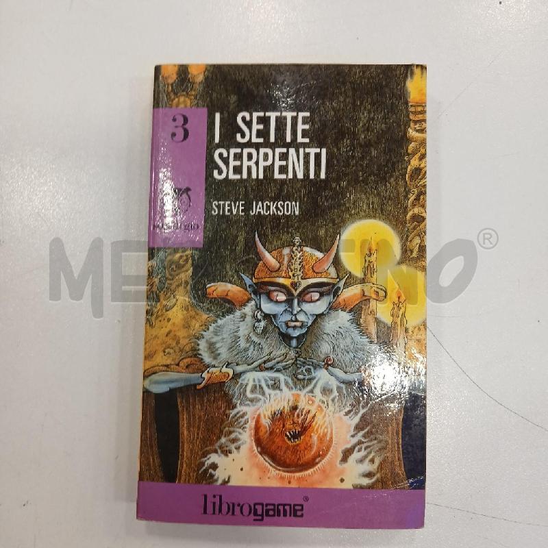 LIBROGAME JACKSON I SETTE SERPENTI | Mercatino dell'Usato Roma viale tirreno 1