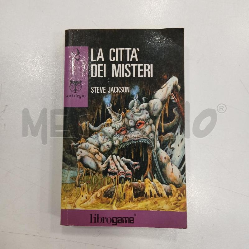 LIBROGAME JACKSON LA CITTÀ DEI MISTERI | Mercatino dell'Usato Roma viale tirreno 1