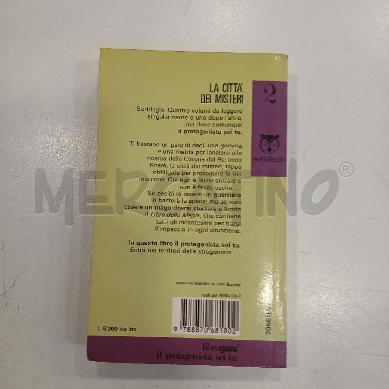 LIBROGAME JACKSON LA CITTÀ DEI MISTERI | Mercatino dell'Usato Roma viale tirreno 3