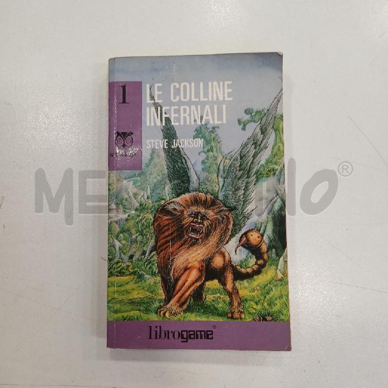 LIBROGAME JACKSON LE COLLINE INFERNALI | Mercatino dell'Usato Roma viale tirreno 1