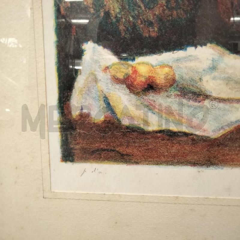 LITOGRAFIA A FIRMA D.PURIFICATO | Mercatino dell'Usato Roma viale tirreno 3