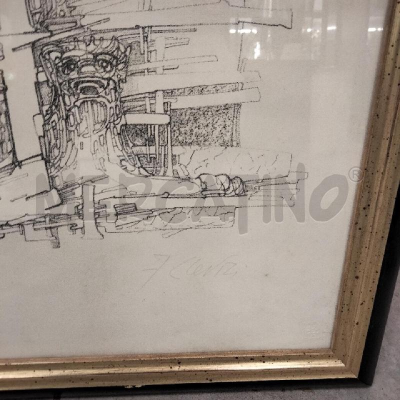 LITOGRAFIA A FIRMA F CLERICI | Mercatino dell'Usato Roma viale tirreno 3