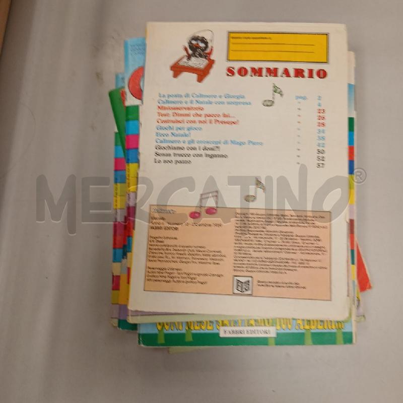 LOTTO 12 CALIMERO MENSILE 1989 | Mercatino dell'Usato Roma viale tirreno 2