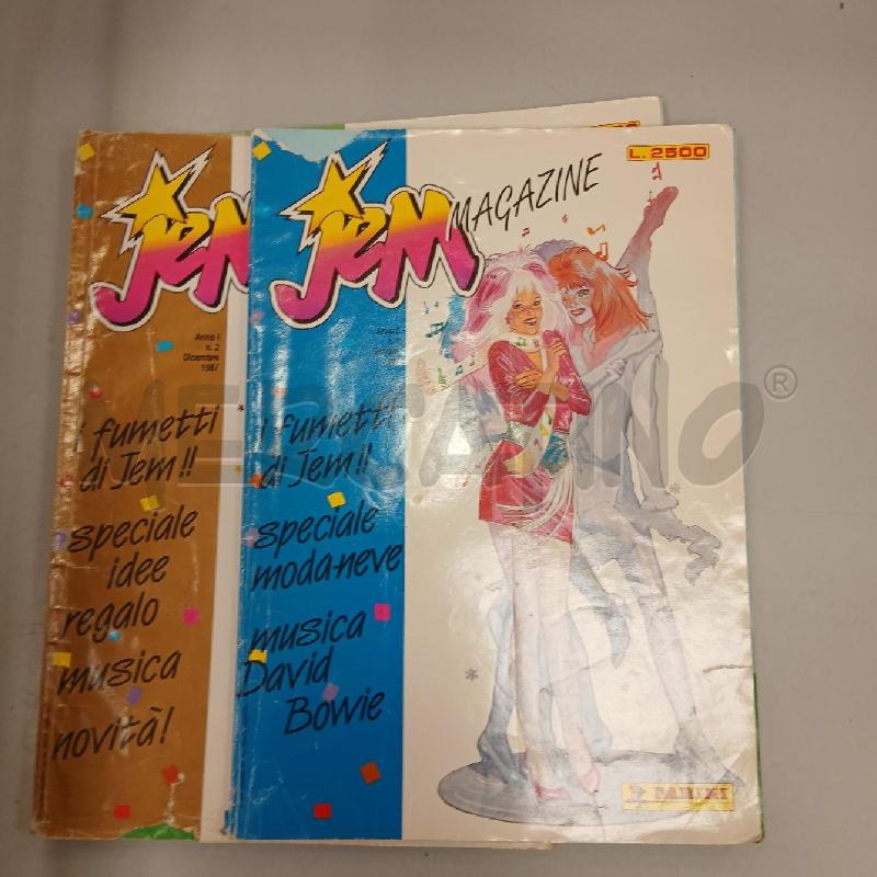 LOTTO 3 RIVISTE JEM MAGAZINE 1988 | Mercatino dell'Usato Roma viale tirreno 1
