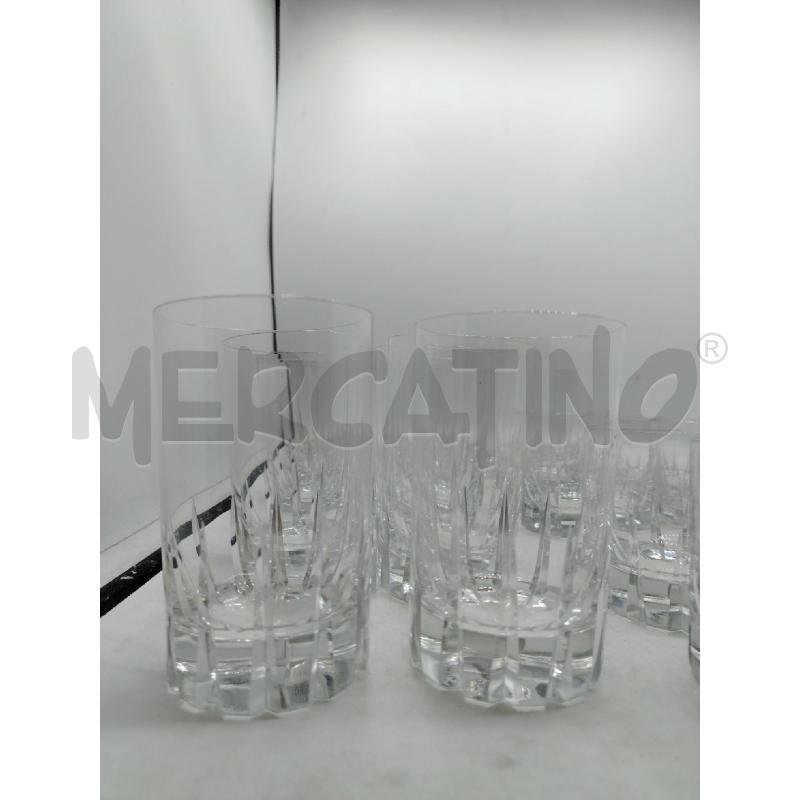 LOTTO BICCHIERI CRISTALLO ROSENTHAL STUDIO LINE | Mercatino dell'Usato Roma viale tirreno 2