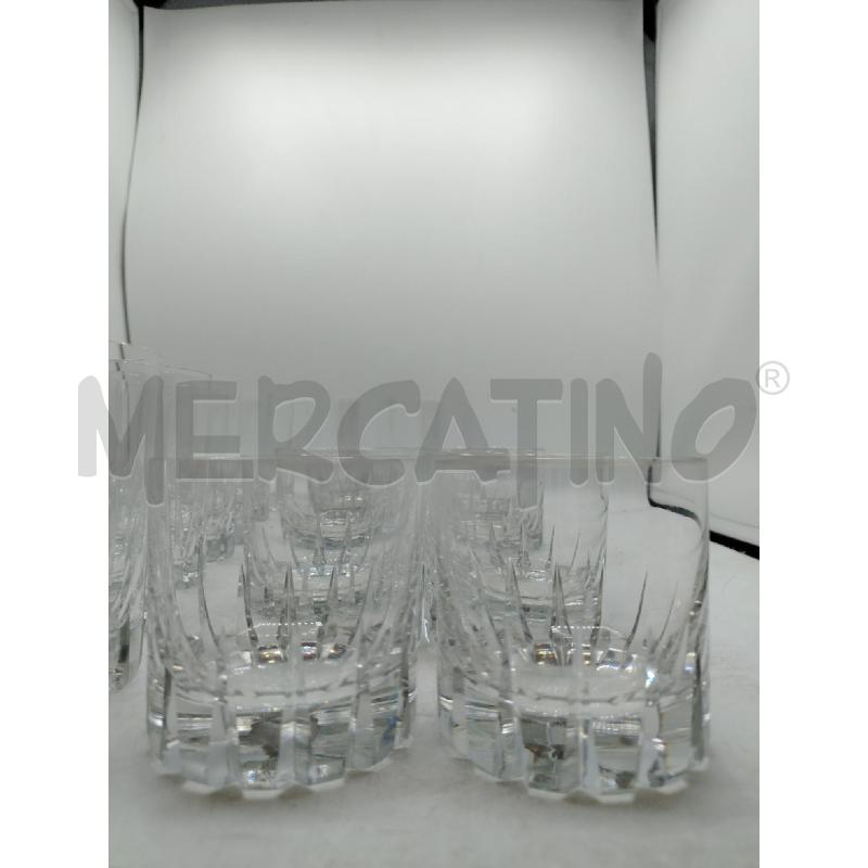 LOTTO BICCHIERI CRISTALLO ROSENTHAL STUDIO LINE | Mercatino dell'Usato Roma viale tirreno 3