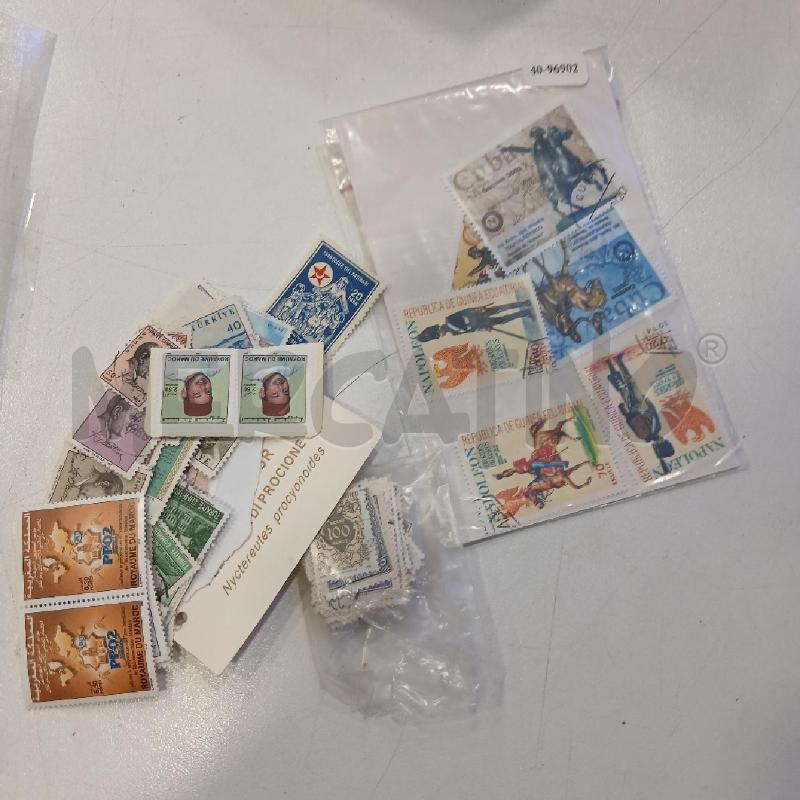 LOTTO FRANCOBOLLI MISTI | Mercatino dell'Usato Roma viale tirreno 1