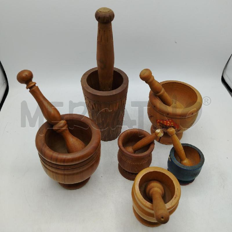 LOTTO PESTELLI LEGNO VAR | Mercatino dell'Usato Roma viale tirreno 1