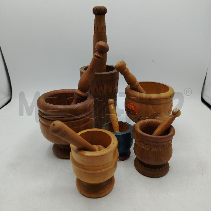 LOTTO PESTELLI LEGNO VAR | Mercatino dell'Usato Roma viale tirreno 4