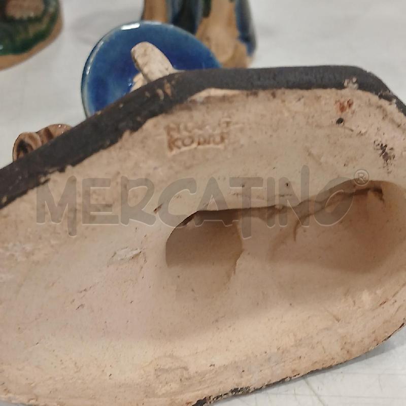 LOTTO STATUINE T COTTO CINESE DA RIV | Mercatino dell'Usato Roma viale tirreno 5
