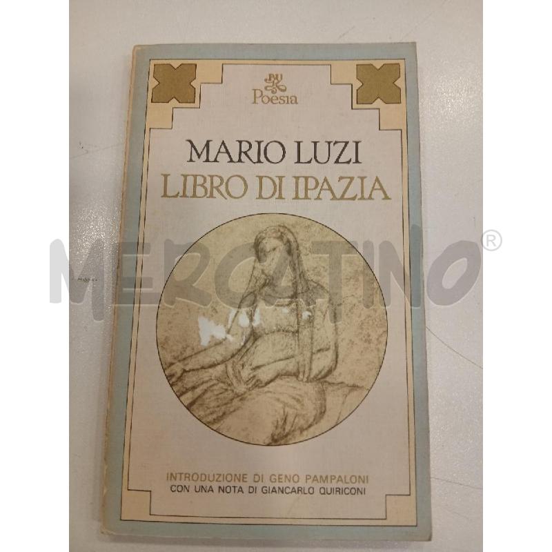 LUZI LIBRO DI IPAZIA | Mercatino dell'Usato Roma viale tirreno 1