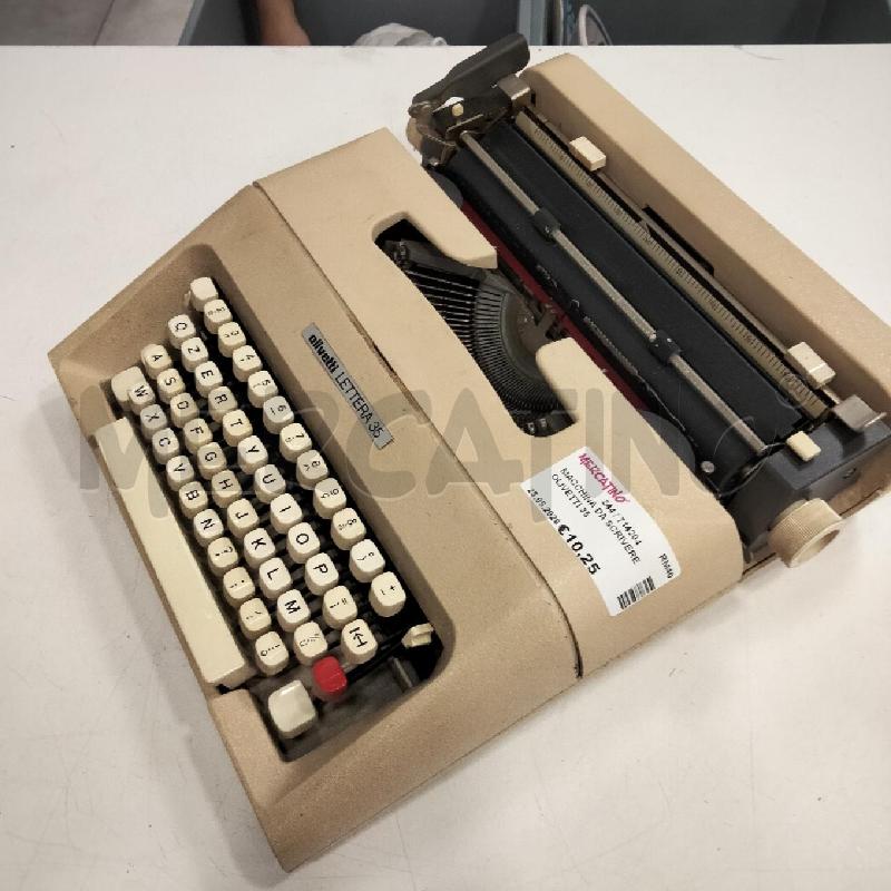 MACCHINA DA SCRIVERE OLIVETTI 35 | Mercatino dell'Usato Roma viale tirreno 2