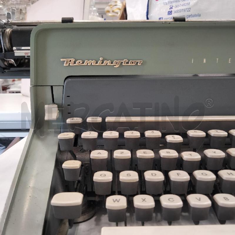 MACCHINA DA SCRIVERE REMINGTON INTERNATIONAL | Mercatino dell'Usato Roma viale tirreno 3