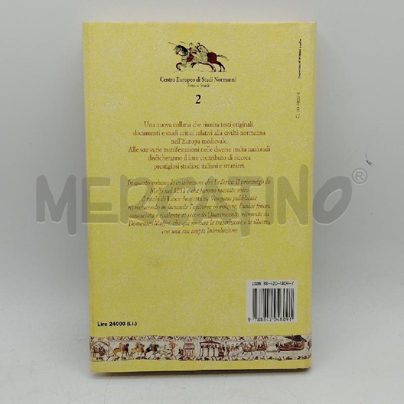 MAFFEI UN'EPITOME IN VOLGARE DEL LIBER AUGUSTALIS | Mercatino dell'Usato Roma viale tirreno 2