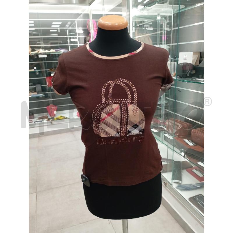 MAGLIA D BURBERY MARRONE  | Mercatino dell'Usato Roma viale tirreno 1