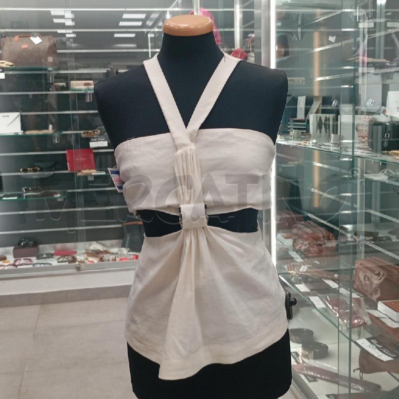 MAGLIA D MALLONI BI SOVRAPPOSTA GANCI COLLO | Mercatino dell'Usato Roma viale tirreno 1