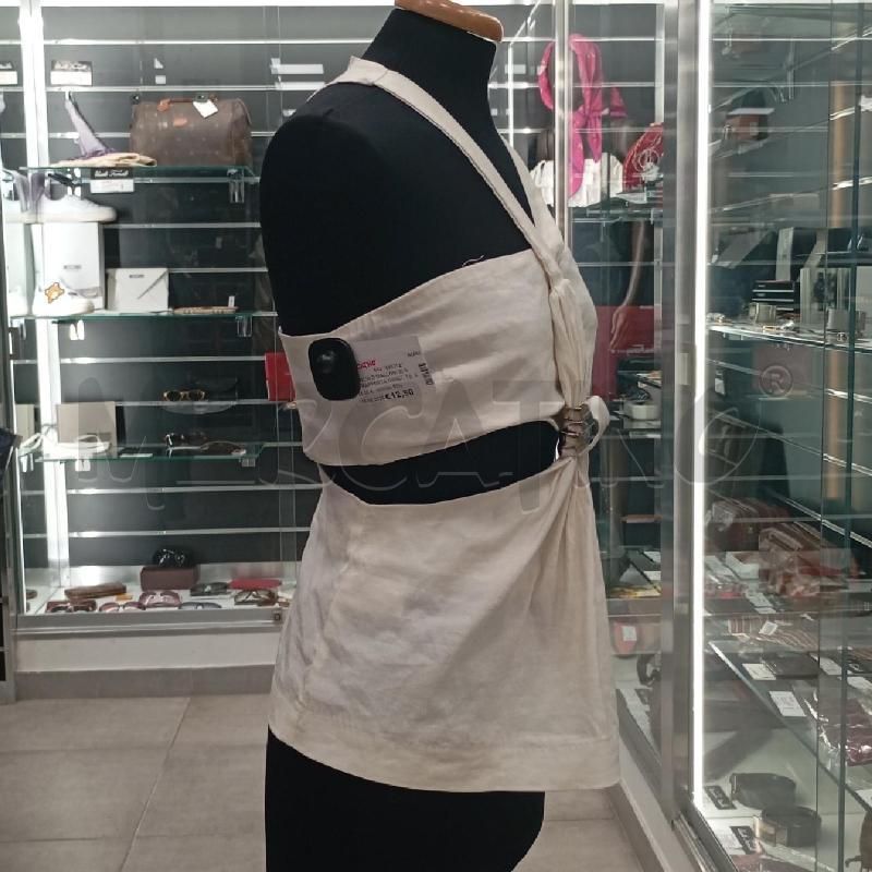 MAGLIA D MALLONI BI SOVRAPPOSTA GANCI COLLO | Mercatino dell'Usato Roma viale tirreno 3