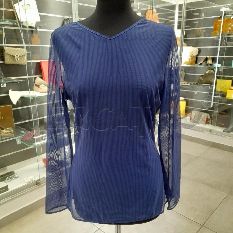 MAGLIA D SILVIA MANTEGNA BL RIGHE VELATA  | Mercatino dell'Usato Roma viale tirreno 1