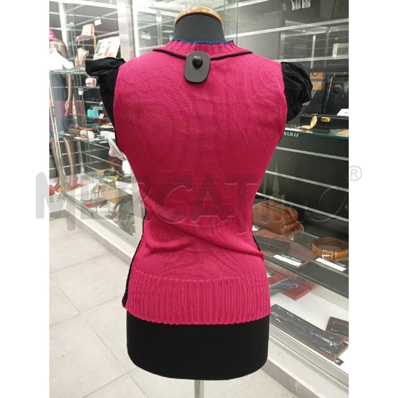 MAGLIA D TRICOT RS FULMINE CUORE NE | Mercatino dell'Usato Roma viale tirreno 2
